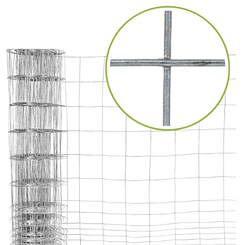 Pletivo za divljač - točkasto vareno 120 cm - promjer: 2 mm - 50 m