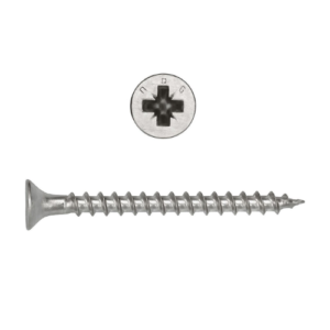 Vijak za ivericu 4x50mm sa upuštenom glavom PZ2 A2