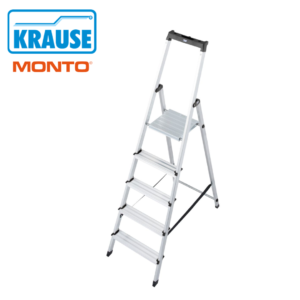 KRAUSE Monto Solidy 1x5 sklopive ljestve