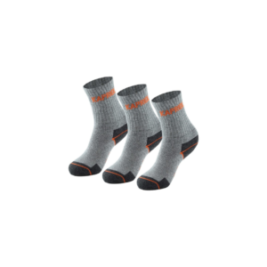 KAPRIOL Radne čarape srednje dužine sive 39-41 - 3 para
