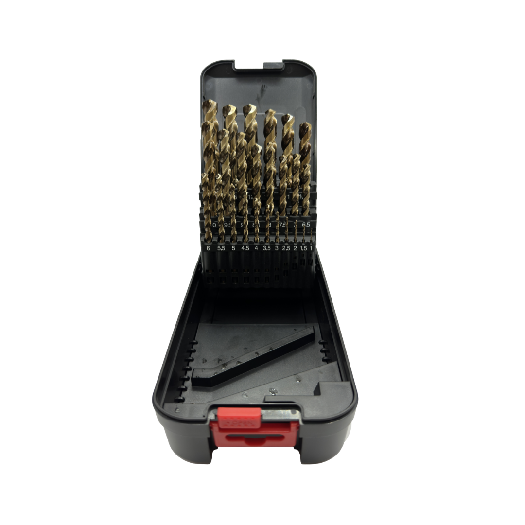 Abraboro set svrdla Hss-Co set svrdla za metal 25 kom.(od 1-13)