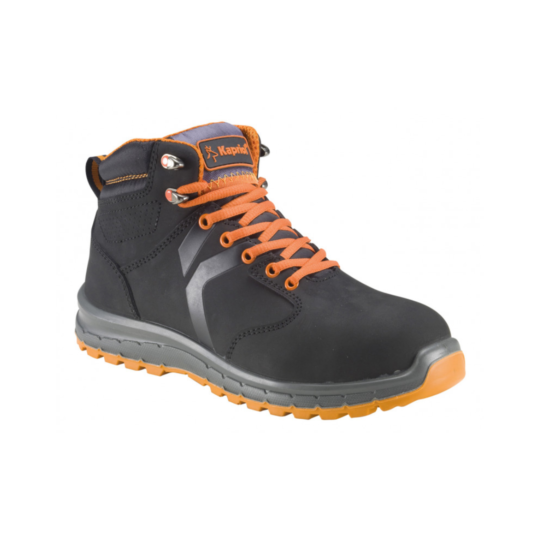 KAPRIOL Spencer radne cipele duboke naranč/crne S3-SRC 40