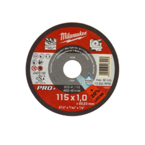 Milwaukee rezna pl za metal 115x1 inox ravna PRO+