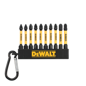 DeWalt set bitova 10 kom 1/4" Hex (PZ1x2,PZ2x6,PZ3x2 57mm)