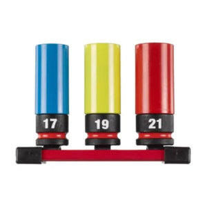 Milwaukee ključevi nasadni udarni SHOCKWAVE™ 1/2",3 kom set