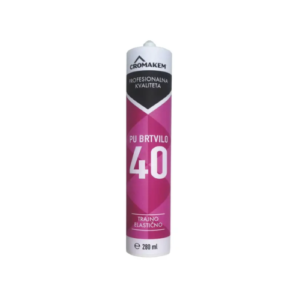 Cromakem Pu brtvilo 40 crni 280ml