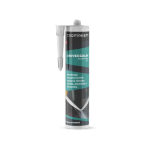 Cromakem univerzalni silikonski kit transarentna 280ml