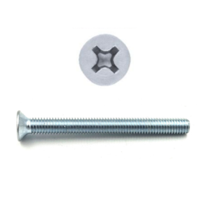 Vijak s upuštenom glavom M5X100mm DIN965 4,8 pocinčana