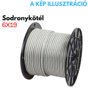 Sajla pocinčana 6,0mm 20m EN 12385-4