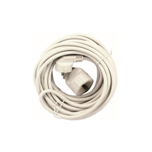 UltraTech produžni kabel,s kabelom od 10 m,bijeli,3x1,5,H05VV-F,uzemljen