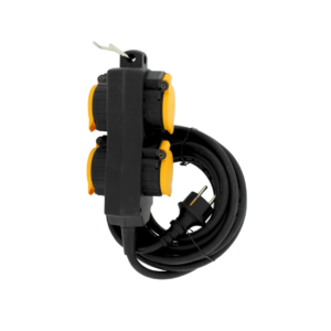 UltraTech 4 razdjelnika,kabel 5m,sa 3x1.5mm2 H07RN-F žicom,uzemljena sa zaštitom za djecu