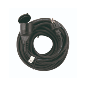 UltraTech produžni kabel 20 m,crni 3x1,5,H07RN-F s gumenim kabelom IP44