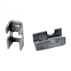 Univerzalna spojnica inox 4mm 13x14x8mm
