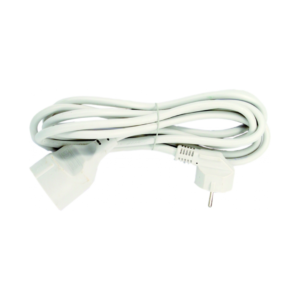 UltraTech produžni kabel,s kabelom od 3m,bijeli,3x1,5 H05VV-F,uzemljen
